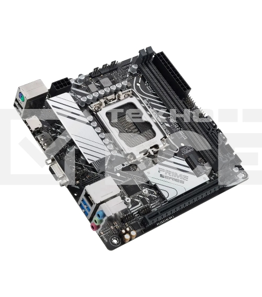 Материнская плата ASUS PRIME H610I-PLUS-CSM, LGA 1700, Intel H610, 2xDDR5, 4xSATA, 1xM.2 PCIe 3.0 x4, 1xPCIe 4.0 x16, 1xHDMI, 1xDP, 1xVGA, 2xUSB-A 3.2 Gen 1, 2xUSB-A 2.0, 1x 1Gb LAN, 3x3.5 мм, 7.1, Mini-ITX