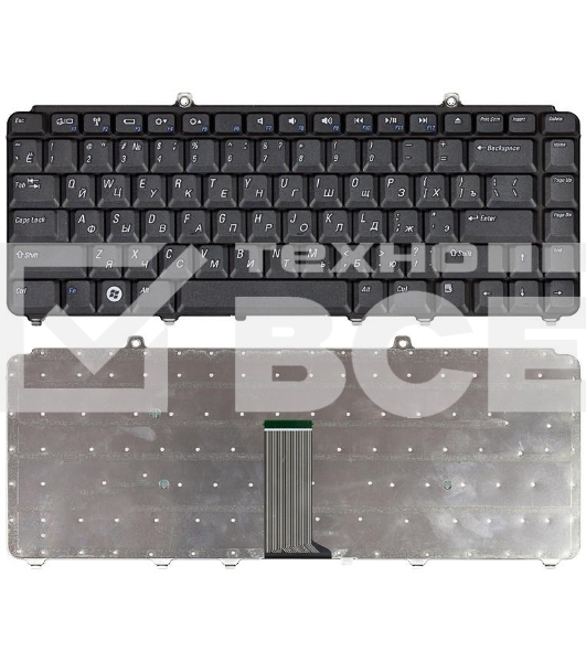 Клавиатура для ноутбука Dell Inspiron 1420 1520 1521 1525 1526 1540 Vostro 1400 1500 черная