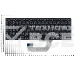 Клавиатура для ноутбука Asus UX561UD Q535UD черная без рамки, с подсветкой, фото 1