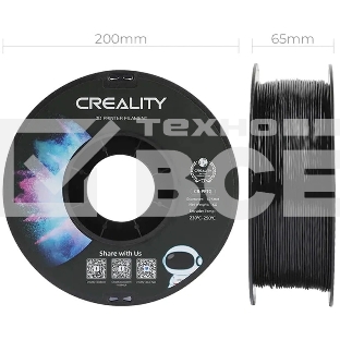 Пластик для принтера 3D Creality 3301030035 CR-PETG d1.75мм 1кг черный
