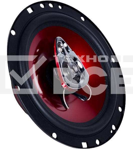 Колонки автомобильные Kicx SP 165, 130Вт, 90дБ, 4Ом, 16.5см, (6 1/2дюйм) (ком.:2кол.)