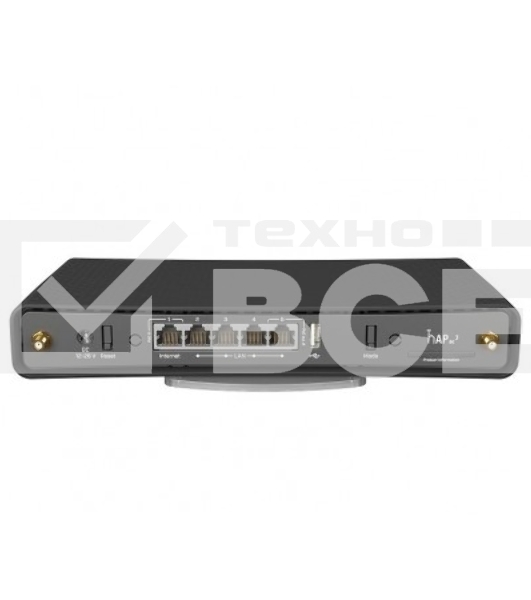 Беспроводной маршрутизатор MikroTik hAP ac3 with 4-core 716 MHz CPU, 256MB RAM, 5 x Gigabit LAN (PoE-out on port#5)