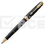 Ручка роллер Parker Sonnet Core T528 (CW1931518) Matte Black GT F черн. черн. подар.кор., фото 1