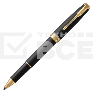 Ручка роллер Parker Sonnet Core T528 (CW1931518) Matte Black GT F черн. черн. подар.кор.