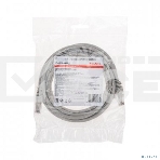 Патч-корд U/UTP Rexant категория 6, RJ45-RJ45, неэкранированный, 26AWG, LSZH, серый, 3 м, фото4
