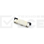 Разъем FPC  Half Coverage Bottom Contact 0.8K-BX-10PWB 10 pin высота 2мм шаг 0,8мм, фото 1