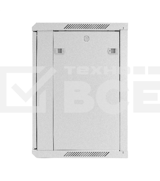 Шкаф телекоммуникационный 19' настенный 12U ExeGate EC-WM-12U.450.M.GREY (19', 12U, 600x450x635 мм (ШхГхВ), передняя дверь металл, съемные боковые панели, пыле- и влагозащита IP23, светло-серый RAL 7035)