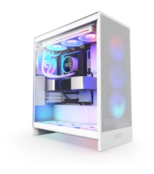 Система жидкостного охлаждения для ПК Water Cooling System NZXT Kraken Elite 360 RGB (270W, 360мм, LED temp., White, RGB/ Fans: 1xF360 RGB Core Fan, 75.12CFM, 30dBA, 2400RPM/ Pump height 65mm, 2800RPM, Rad thickness 27mm/ S: 1851, 1700, 1200, 115X, AM5, AM4)