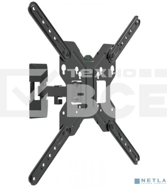 Универсальное настенное крепление для LCD, LED ТЕЛЕВИЗОРОВ Harper TVK-1755 Black, до 30кг, VESA 400x400