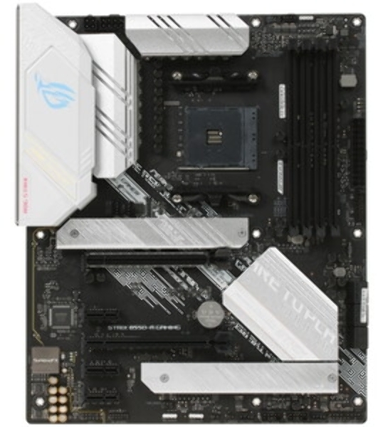 Материнская плата ASUS ROG STRIX B550-A GAMING, AM4, AMD B550, 4xDDR4, 6xSATA, 2xM.2, 1xPCIe 4.0 x16, 1xPCIe 3.0 x16, 3xPCIe x1, DisplayPort, HDMI, 1x2.5Gb LAN, USB Type-C, 5x3.5 мм, 7.1, ATX