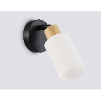 Светильник Ambrella light TR8720 BK/WD черный/дерево E14 max 60W 175*100*160, фото5