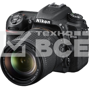 Зеркальный Фотоаппарат Nikon D7500 черный 24.2Mpix 18-140mm f/3.5-5.6G VR 3.15