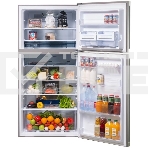Холодильник Sharp SJ-XG60PMBE бежевый двухкамерный 422/178 л морозилка сверху, No Frost, фото3