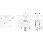 Тумблер 250V 15А (3c) ON-OFF-ON однополюсныйRexant, фото2