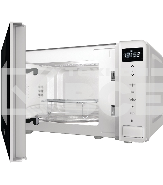 Микроволновая печь Gorenje MO20S4W белый, 20 л, 800 Вт, переключатели - сенсор