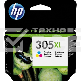 Картридж струйный HP 305XL 3YM63AE многоцветный (200стр.) для HP DJ 2320/2710/2720