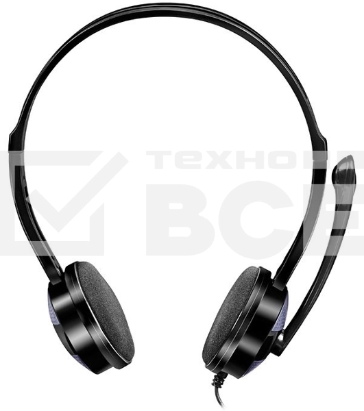 Мультимедийные стереонаушники с микрофоном SVEN AP-151MV, черный 
