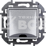 Inspiria Вывод кабеля с зажимом для крепления алюминий, фото3