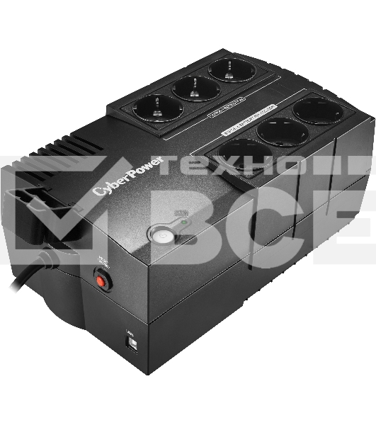 Источник бесперебойного питания CyberPower BS450E black 450VA