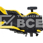 Кресло игровое Knight Thunder 5X черный/желтый эко.кожа крестов. металл, фото11