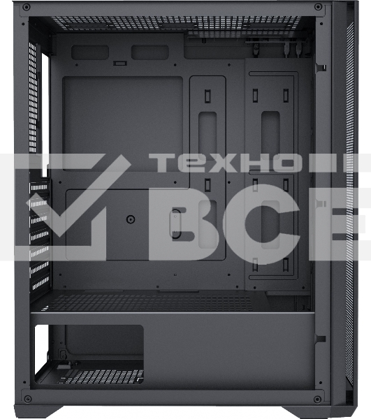 Компьютерный корпус Aerocool / Formula Air Power G5 черный без БП ATX 1x120mm 1xUSB3.0 1xUSB3.1 audio bott PSU