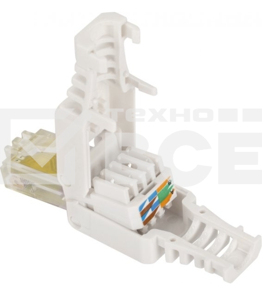 Полевой коннектор RJ-45 8P8C, неэкранированный, категории 5E