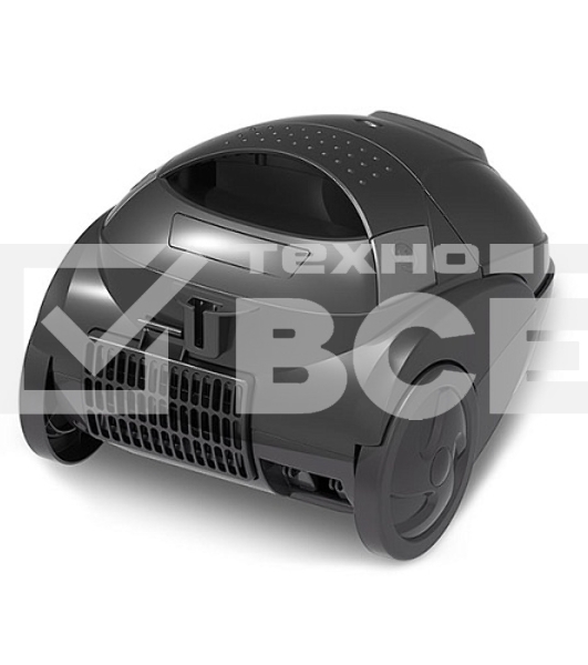 Пылесос BQ VC1401B черный/серый, 350/1400 Вт, уборка сухая, пылесборник мешок 1.5 л