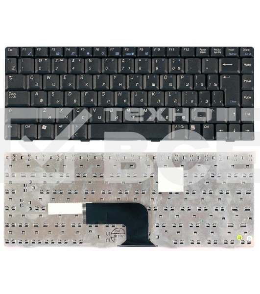 Клавиатура для ноутбука ASUS W5 W6 W7 черная
