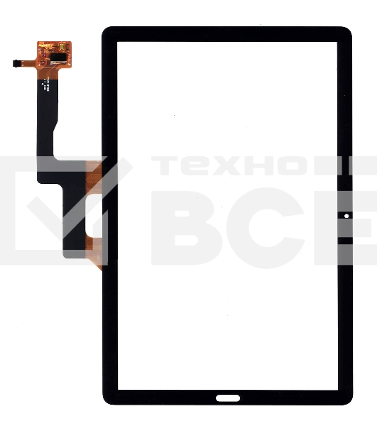 Сенсорное стекло (тачскрин) для Huawei MediaPad M6 10.8, черный