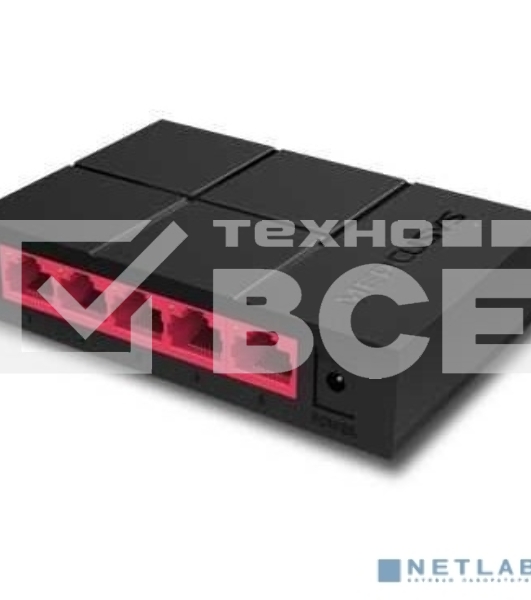Коммутатор Mercusys MS105G 5G неуправляемый