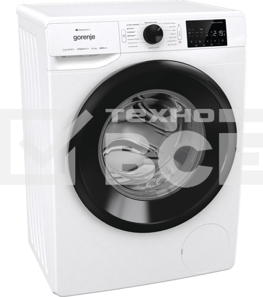 Стиральная машина Gorenje WPNEI72SA1SWIFI/C белый загр. фронтальная макс.: 7 кг 1200об/мин класс: А+++