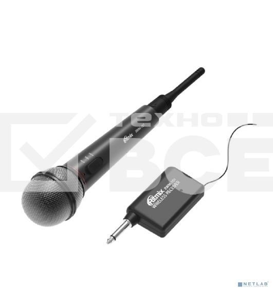 Микрофон Ritmix RWM-101 черный