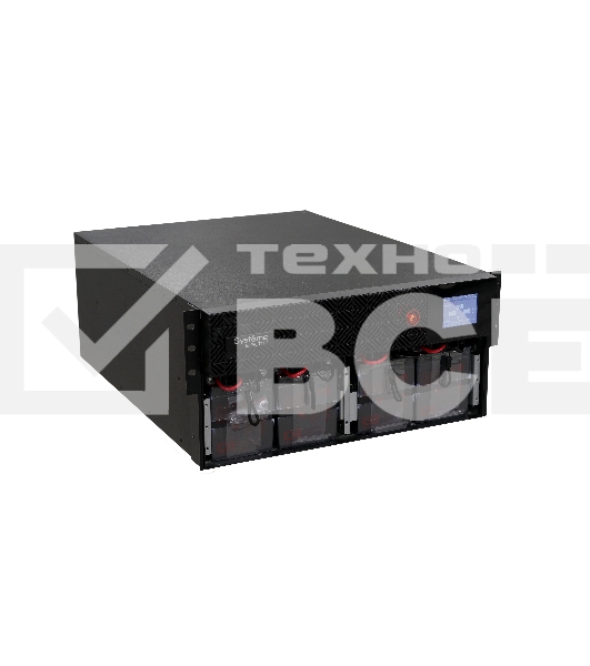 Источник бесперебойного питания Systeme Electriс SRT SRTSE6KRTXLIEC-NC 6000Вт 6000ВА черный