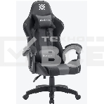 Кресло игровое Defender OKAS BLACK/GREY PU, фото2