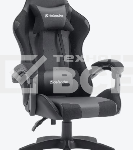 Кресло игровое Defender OKAS BLACK/GREY PU