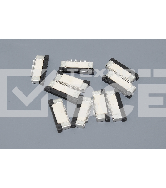 Разъем FPC Half Coverage Top Contact 0.5K-BS-16PWB 16 pin высота 2мм шаг 0,5мм 10 шт