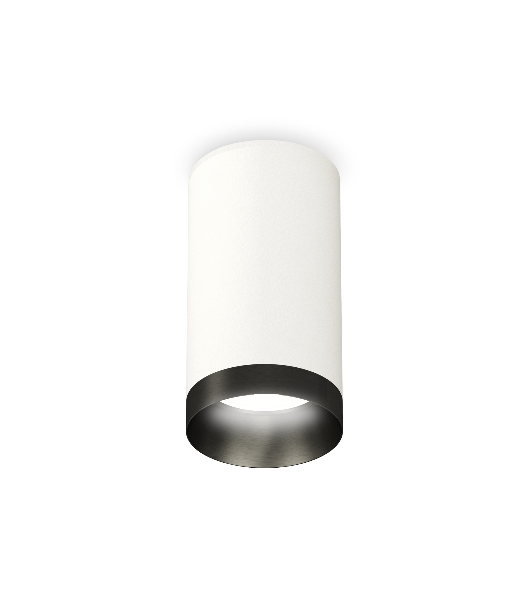 Светильник Ambrella Light XS6322021 SWH/PBK белый песок/черный полированный MR16 GU5.3 (C6322, N6131)