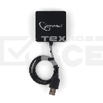 Концентратор USB 2.0 Gembird UHB-242, 4 порта, блистер, черный, фото3