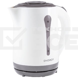 Чайник Energy E-213 2,5 л,пластик,бело-серый