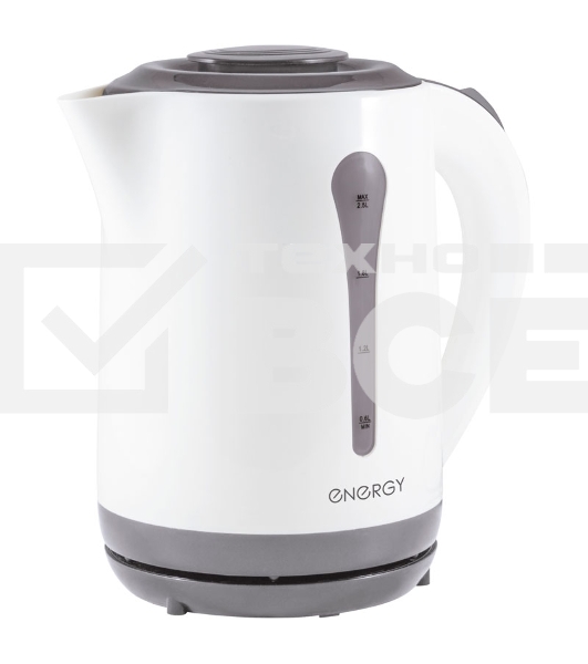 Чайник Energy E-213 2,5 л,пластик,бело-серый