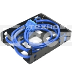 Панель с двумя портами USB 3.0 в слот 3.5 компьютерного корпуса и слот 2*2.5 CMU3-B3, фото2