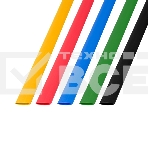 Термоусаживаемые трубки Rexant 8,0/4,0 мм, набор пять цветов, упаковка 50 шт. по 1 м, фото 1