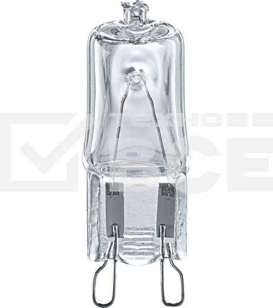 Лампа галогенная 94 216 JCD9 60Вт капсульная G9 3000К 230В clear 2000h Navigator 94216