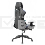 Кресло игровое Бюрократ VIKING 5 AERO BLUE черный/синий искусственная кожа, фото4