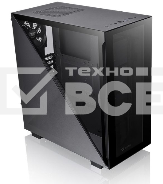 Компьютерный корпус Thermaltake Divider 300 TG черный без БП ATX 2x120mm 2xUSB3.0 1xUSB3.1 audio front door bott PSU
