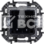 Inspiria Вывод кабеля с зажимом для крепления алюминий, фото2