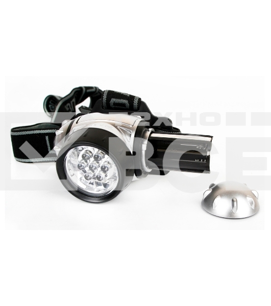 Фонарь ULTRAFLASH LED5351налобн металлик 7led 3 реж 3xr03 пласт коробка