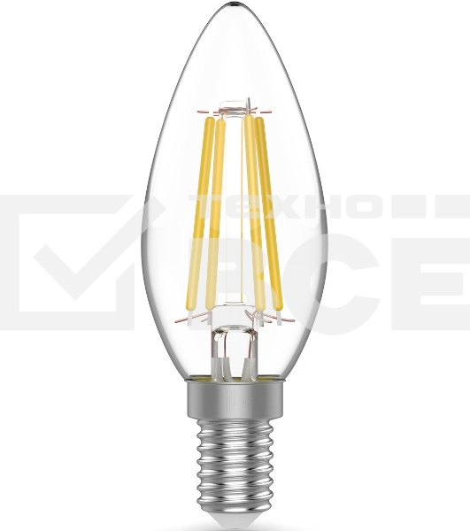 Лампа светодиодная Gauss Basic 1031126T 5.5Вт цок.:E14 свеча 240B 4100K св.свеч.бел.ней. (упак.:3шт)