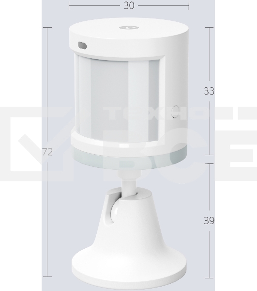 Датчик движения и освещения, Яндекс, Zigbee YNDX-00522