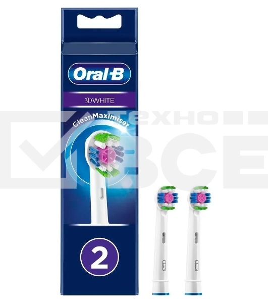 Насадка для зубных щеток Oral-B 3D White EB18pRB (упак.:2шт)
